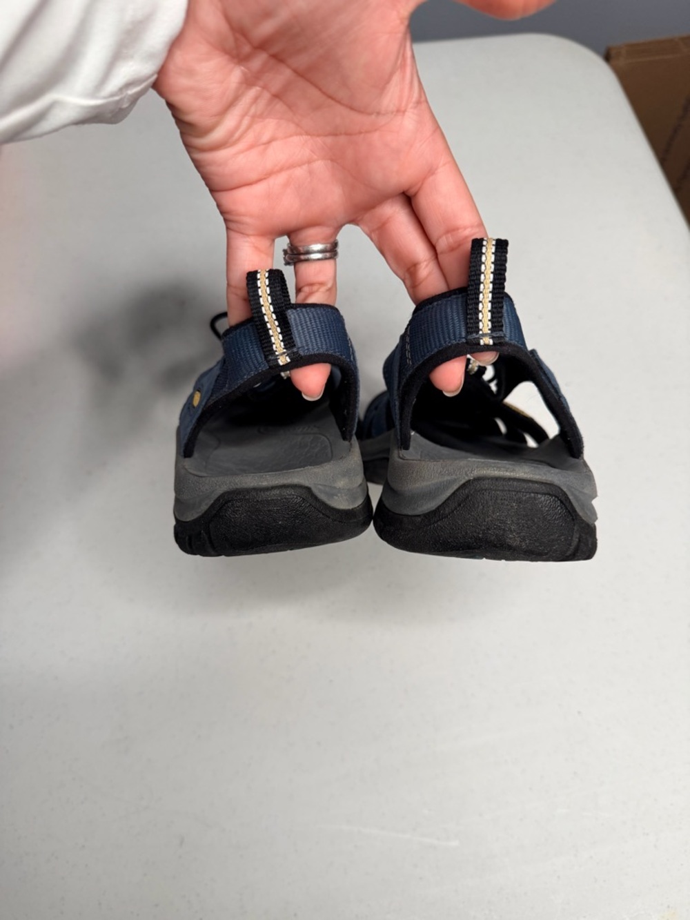 Keen Navy and Pink Sport Sandals - Picture 9 of 9